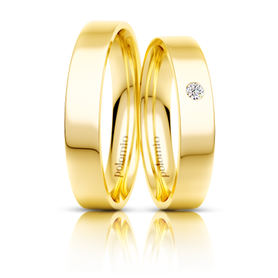 Snubní prsten Kora 4 mm